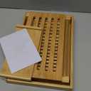 Bread Slicer for Homemade Bread, Adjustable Large Bamboo Sourdough Bread Slicer with Slicing Guide & Crumb Tray, Bread Loaf Cutter for Sourdough, Cakes & Bagels  Baking Gift