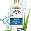 Gold Bond Healing Hydrating Lotion, 20 oz., with Aloe, Moisturizes, Immediate 24-Hour Hydration (20 Ounce (Pack of 1))