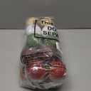 HyDren 20 Pcs Matte Christmas Ball Ornaments 2.4 Inch Neutral Rustic Christmas Tree Decorations Boho Red Burgundy Green White Beige Xmas Ball Ornament for Tree Farmhouse Garland Decor (Retro Color)