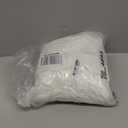 PU Leather Bar Stool Covers with Backs, Waterproof Bar Stool Chair Covers Washable & Wipeable High Back Barstool Slipcovers Chair Protctor for Pub, Counter, Cafe, Dining Room (PU White, 4 Pack)