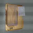 Gold Napkin Holder for Table, Metal Napkin Storage with Salt and Pepper Shakers Caddy for Dining Table Decor