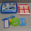 Melissa & Doug Water Wow! Take-Along Reusable Color-Reveal Drawing Set Mess-Free Multi-Activity Pad with Water PenTravel Toy for Toddlers & Kids Ages 3+