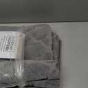 COSY HOMEER-Kitchen-Rugs-Non-Slip-Washable 24"x60" Absorbent Kitchen Runner Rug Polyester Kitchen Mats for Floor Soft Standing Floor Mats for Sink Mat,Hallway,Laundry,Grey