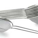 9 Pack Fine Mesh Strainer, OLULU Stainless Steel Cocktail Strainer Set with Handle for Tea, Coffee, Juice Dishwasher Safe