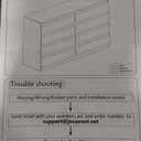 Modern White 8 Drawer Dresser for Bedroom, 15.3" D x 55.2" W x 32.3" H Simply Chest of Drawers, Wood Storage Dresser with Deep Drawers for Living Room Hallway Entryway, White