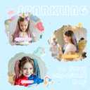 Fairy Hair Tinsel Kit for Girls, Colored Hair Extensions for Kids, Crazy Hair Accessories for Girls, Clip in Tinsel Extensions, 16 Pieces