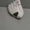 Franklin Sports Fastpitch Softball Glove - Field Master Fastpitch + Softball Mitt - Womens + Girls - White + Grey (White, S)