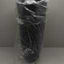 QCQHDU Set of 2 Large Tall Blue Planters with Saucer - 9 Gallon 12" Diameter x 21" H Faux Stone Round Pots for Indoor Plants, Outdoor Patio & Porch Decor, Heavy Duty Weatherproof Plant Containers