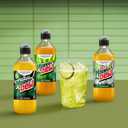 SodaStream Mountain Dew Zero New Pour Bottles Soda Drink Mix, 14.9 Fl oz. (Pack of 4)