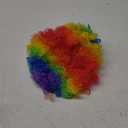 LIFKOME 3pcs Clown Costume Set Colorful Wig Clown Nose Gloves for Carnival Party Dress-up Fun Stage Halloween Costumes Creative Cosplay