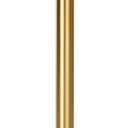 Gold Paper Towel Holder Countertop with Heavy Marble Base, Free Standing Paper Towel Holder Stand (Gold Brushed, Marble Base)