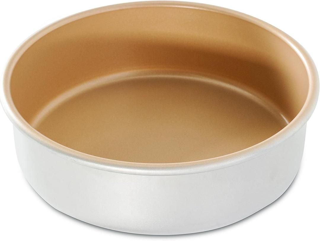 Nordic Ware Naturals Nonstick Round Cake Pan, 8-Inch