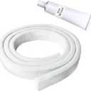 WE09X10014 5303937183 Dryer Lower Felt Seal Compatible with Some Hotpoint and GE Dryers