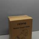 FEPPO Mattress Vacuum Cleaner, 16Kpa Bed Vacuum Cleaner with 253.7nm UV-C Light, 140F Heat, HEPA Filter & Ultrasonic, Versatile Handheld Vacuums for Bed, Sofa, Couch, Crib(Corded, 500W) (Violetgrey)