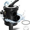 SP0714T Top-Mount Multiport Valve Compatible with Hayward Above-Ground Pro- or VL Series Sand Filter,1-1/2-Inch 7-Positions Control Valve