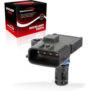 MAP Sensor Manifold Absolute Pressure: 1904-486826 Compatible with Ram 2500/3500 2008-2020 L6 6.7L, 4500/5500 2008-2018 L6 6.7L