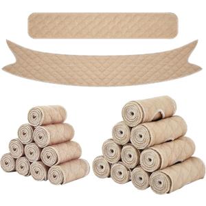 Cotton Tummy Liners and Bra Liners Set for Sweat Rash Skin Folds Plus Size Women Sweating Supplies (Medium)