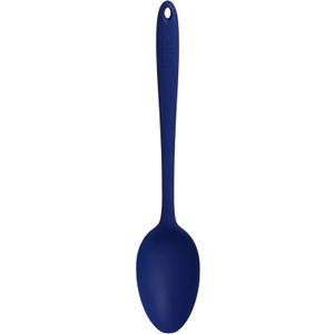 GIR: Get It Right Silicone Spoon - Non-Stick Heat Resistant Silicone Kitchen Spoon for Mixing, Serving, Cooking, and More - 13 Inch, Navy