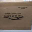 Car Seat Covers,Car Seat Protector Waterproof,Seat Covers Front Set, Car Seat Protectors,Automotive Seat Covers Fit for Most Cars Brown