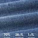 Zylioo Tall Jeans for Women 31"/33" Inseam Long Stretch Denim Pants Straight Leg Mid Rise Classic Fit for Tall Ladies (Small Extra Tall, Classic Blue-flare)