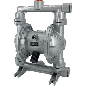 Pneumatic Double Diaphragm Pump 1.5 Inch In/Out PP 35GPM Max 120PSI QBK-25PP Pneumatic pump with dual diaphragm, Transport Various Low Viscosity Liquids, Hydraulic Fluid, diesel, coating etc
