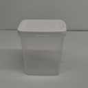 Tight-Lock Rice Container 15 Lbs - Airtight Flour Container with Scoop - Food-Grade Plastic Food Storage Container for Cereal, Sugar - Dry Food Dispenser for Kitchen, Pantry Organizers and Storage