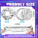 24 Pack Disco Party Favors Include 12 Pcs Sequin Hair Scrunchies 12 Pcs Metallic Ball Compact Mirror Disco Ball Accessories for Women 70s 80s 90s Bachelorette Party Bridal Shower Travel Gifts