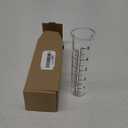 5" Capacity Rain Gauge Glass Replacement Tube, Lip Design, Great for Yard Garden Outdoor Home (1 Pack)