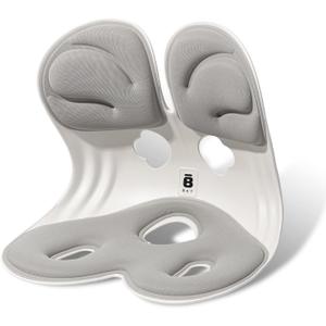 BKT Seat Cushion Chair Ergonomic Office Chair Cushions Lumbar Support for Seat Pillow Ideal for Students Office Workers Nursing Mothers Long Sitting Outdoor Fishing Floor (Grey) BKT Seat Cushion Chair Ergonomic Office Chair Cushions Lumbar Support for Seat Pillow Ideal for Students Office Workers Nursing Mothers Long Sitting Outdoor Fishing Floor (Grey)