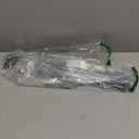 4 Pack Tension Curtain Rod 15.7-28 Inch, Small Short Adjustable Extendable Spring Loaded Rods for Windows Cabinet Blinds Closet Bedroom Kitchen Bathroom Door No Drilling, Black