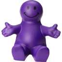 Squeezable Smile Phone Holder, Purple