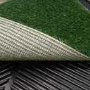 Dog Grass Pad with Tray, Washable Puppy Pee Pad for Small Pets. Artificial Grass Patch with 3 Layer Training Potty Pad. Indoor/Outdoor Full Potty System for Dogs to Pee on Balcony Patio 20x25