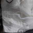 David's Bridal The Edit Square Neck Tulle and Lace Ball Gown Wedding Dress, Size: 24W