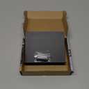 Small Shelf for Wall, 5 Inch, Metal Floating Shelves for Echo, Cameras, Small Speaker Wall Mount Shelves (Black 1pcs)