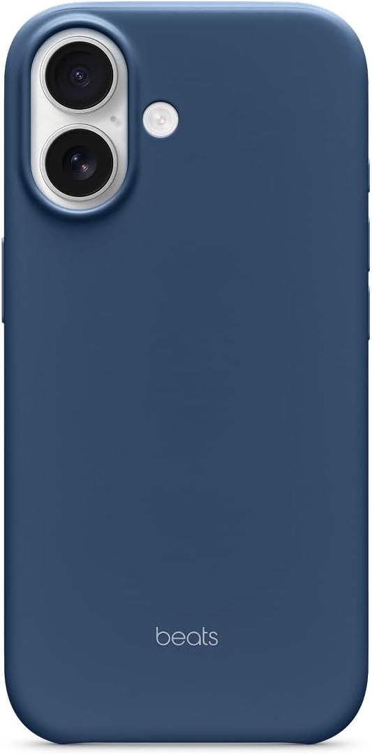 Beats iPhone 17 Case with MagSafe & Camera Control, Matte Finish, Microfiber Lining – Bedrock Blue