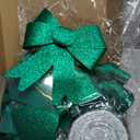 Zephylix Christmas Bows-4/16PCS Cabinet Christmas Decorations Christma Decoration Holiday Cabinet Bows Party Supplies Green 4pcs