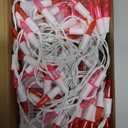 100 LED 2 Pack Red Pink Valentines Day Lights, 17.4Ft Battery Operated Mini String Lights with 8 Modes & Timer Waterproof Lights for Patio Garden Party Wedding Valentine's Day Decorations