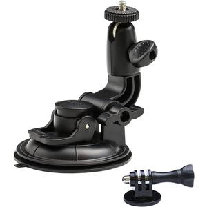 EXSHOW Car Camera Mount Holder for GoPro, Suction Cup Car Windshield Dashboard Dash Mount, Heavy Duty Action Camera Stand for GoPro Vlogging SJCAM