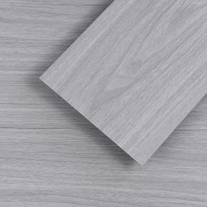 Light Grey Peel and Stick Floor Tile 36-Pack 54 Sq.Ft Luxury Thicken Vinyl Wood Plank Self Adhesive Waterproof DIY Flooring for Bedroom Bathroom Living Room