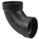 NIBCO - I05555H U5807 3 HXH 90 ELBOW ABS, Black, 3" (U58073)