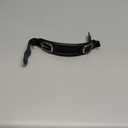 Grover CP66 Leather Handle Top Buckle, Black (Black)