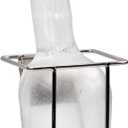 Darware Ice Maker Scoop w/Holder (2-Piece Set); Scooper Accessory for Counter Top Ice Makers and Machines