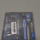 Mr. Pen- Geometry Set, 15 Pcs, Blue, 6 Inch Swing Arm Protractor, Divider, Set Squares, Ruler, Compasses and Protractor