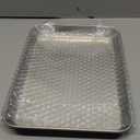 QWORK Stainless Steel Surgical Tray, for Medical Instruments, Tattoo, Surgical Supplies, 10 1/4 x 7 7/8 x 1 inch, 1 Pack