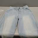 FairBeauty Women's Straight Leg High Waist Baggy Denim Jeans Loose Boyfriend Casual Stretchy Jeans (Large, C-light Blue)