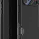 Aulumu A17 Shockproof iPhone 17 Pro Max Case | with Camera Control | CoolHyper | Aluminum Alloy Camera Frame | Multi-Layer Composite Protection - Black