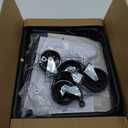 STORAGE MANIAC Commercial Laundry Hamper with Heavy Duty Steel Frame, 74 Gal. Industrial Laundry Basket Cart with Wheels for Hotel, Home, Laundry Room, Big Large Clothes Sorter, 2 Section Beige/Black