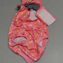 Kuoser Dog Recovery Suit Female, Soft Puppy Surgery Suit, Dog Recovery Suit After Surgery, Post-Op Onesie for Female & Male Dogs, Soft Protective Wear, PinkRibbon S (S (Back:11.4-13.4'', Weight:7-15 LB))