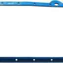 1 PC SHLPDFM Blue Oil Pan Gasket Rubber Gasket Fits for 1980-85 Chevy Small Block 305-350 For Two Piece Rear Main Seal