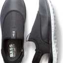BASS OUTDOOR Men's Hex Action Hiking Shoes  Traction Sole Slip-ons (10.5, Black)